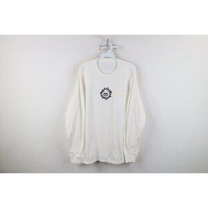Vintage Y2K Streetwear Mens L Back On My Bull*hit Acid Nun Long Sleeve T-Shirt
